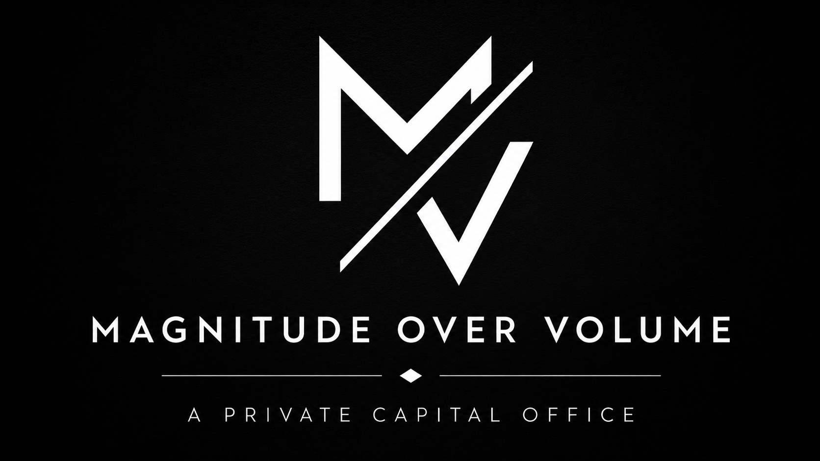 Magnitude Over Volume
